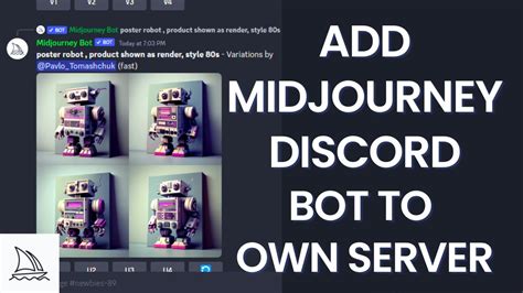 (1) https://www. . Midjourney discord bot invite